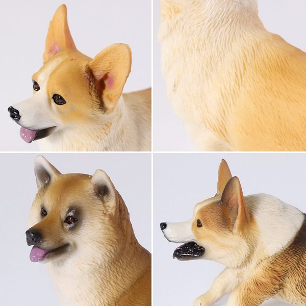 Animal corgi Shiba Inu model toy PVC plastic dog figures