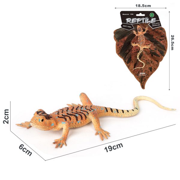 NON-Phthalate ECO soft plastic tpr tpe toy stretch lizard toy