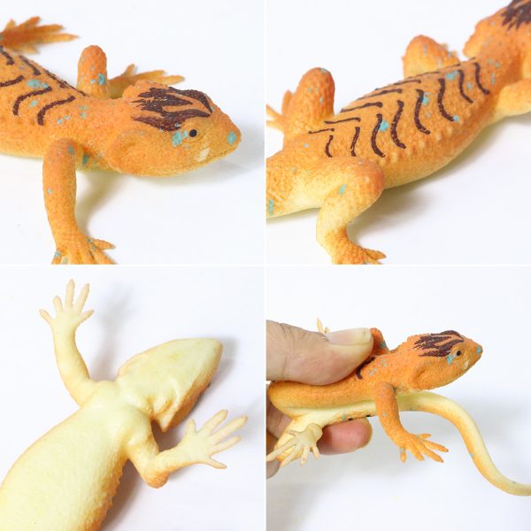 NON-Phthalate ECO soft plastic tpr tpe toy stretch lizard toy