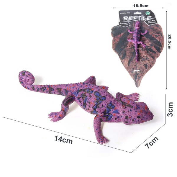 NON-Phthalate ECO soft plastic tpr tpe toy stretch lizard toy