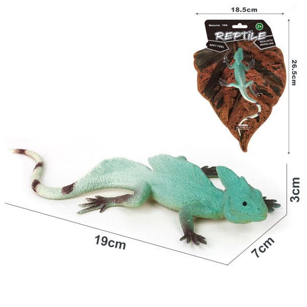 NON-Phthalate ECO soft plastic tpr tpe toy stretch lizard toy