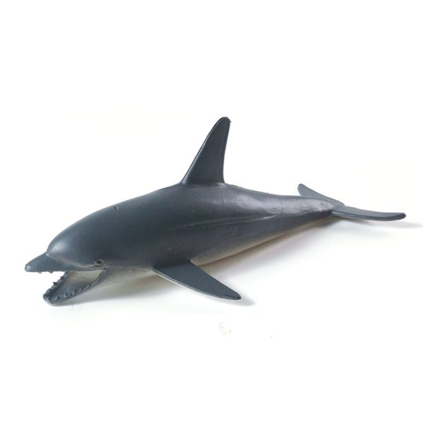 5inches plastic sea animal model toy hollow sharks for drinks