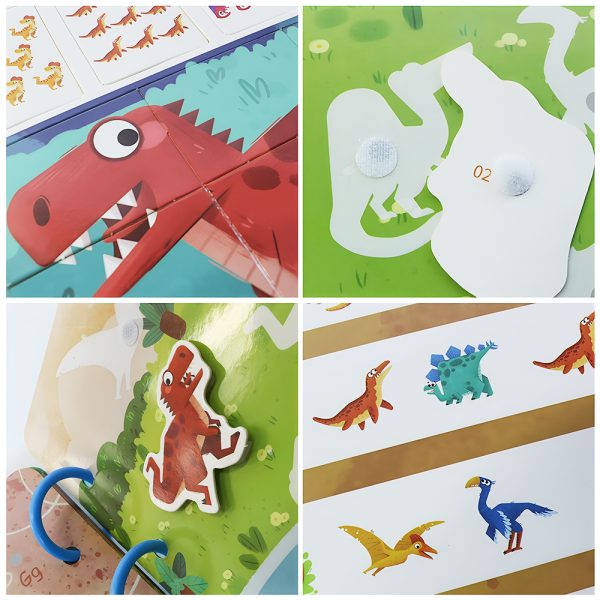 Early educational toy cardboard game diy kit baby busy book