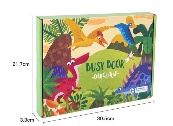 Early educational toy cardboard game diy kit baby busy book