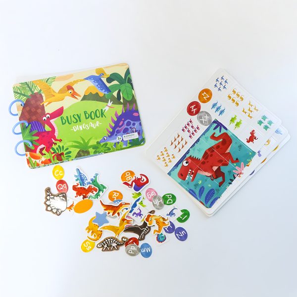 Early educational toy cardboard game diy kit baby busy book