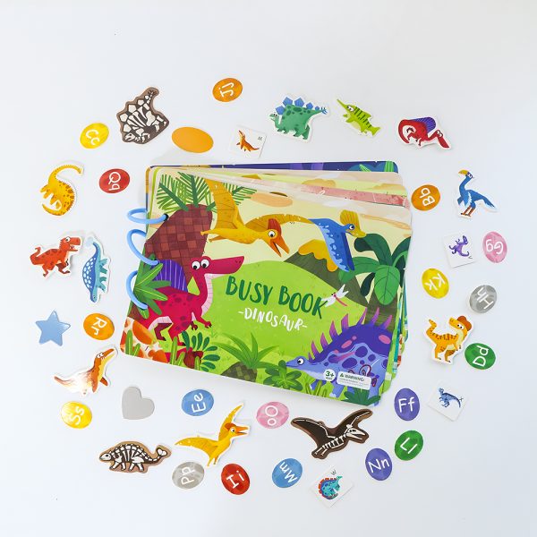 Early educational toy cardboard game diy kit baby busy book