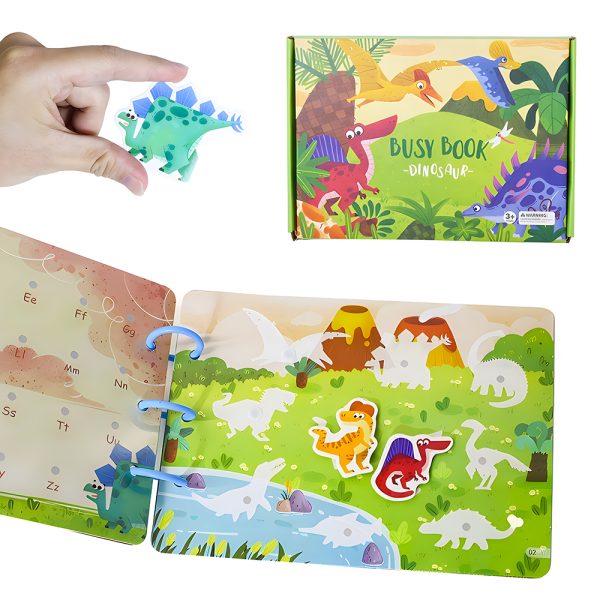 Early educational toy cardboard game diy kit baby busy book