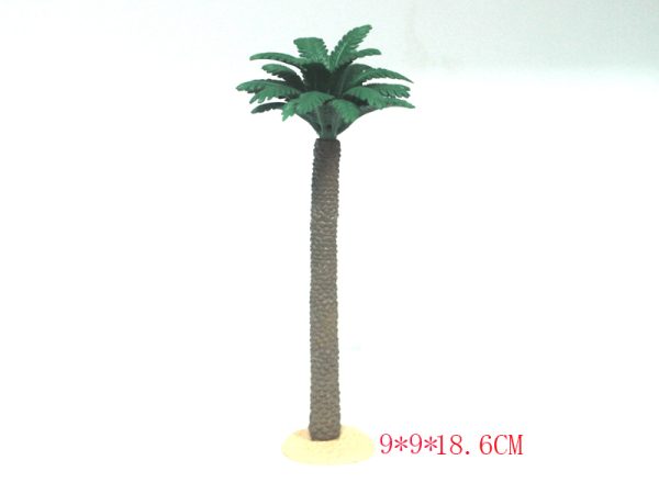 Simulation tree plastic small model theme animal dinosaur decoration mini diy park toy