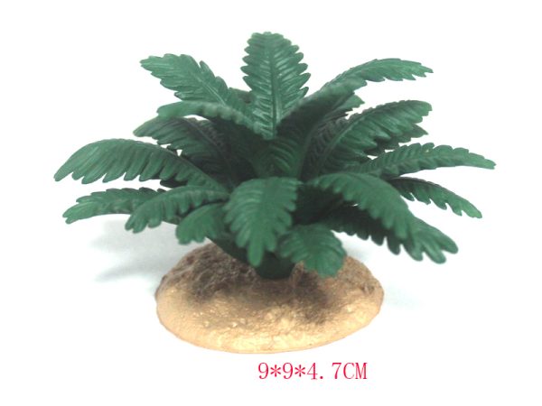 Simulation tree plastic small model theme animal dinosaur decoration mini diy park toy