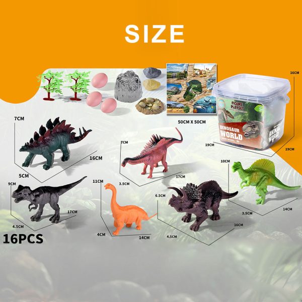 T-rex Brachiosaurus stegosaurus model pvc hard plastic dinosaur toy